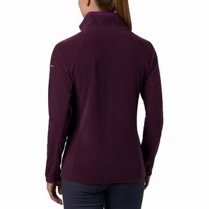 Columbia Glacial™ IV Half Zip Skinna Dam MörkRöda (DWRJB7435)